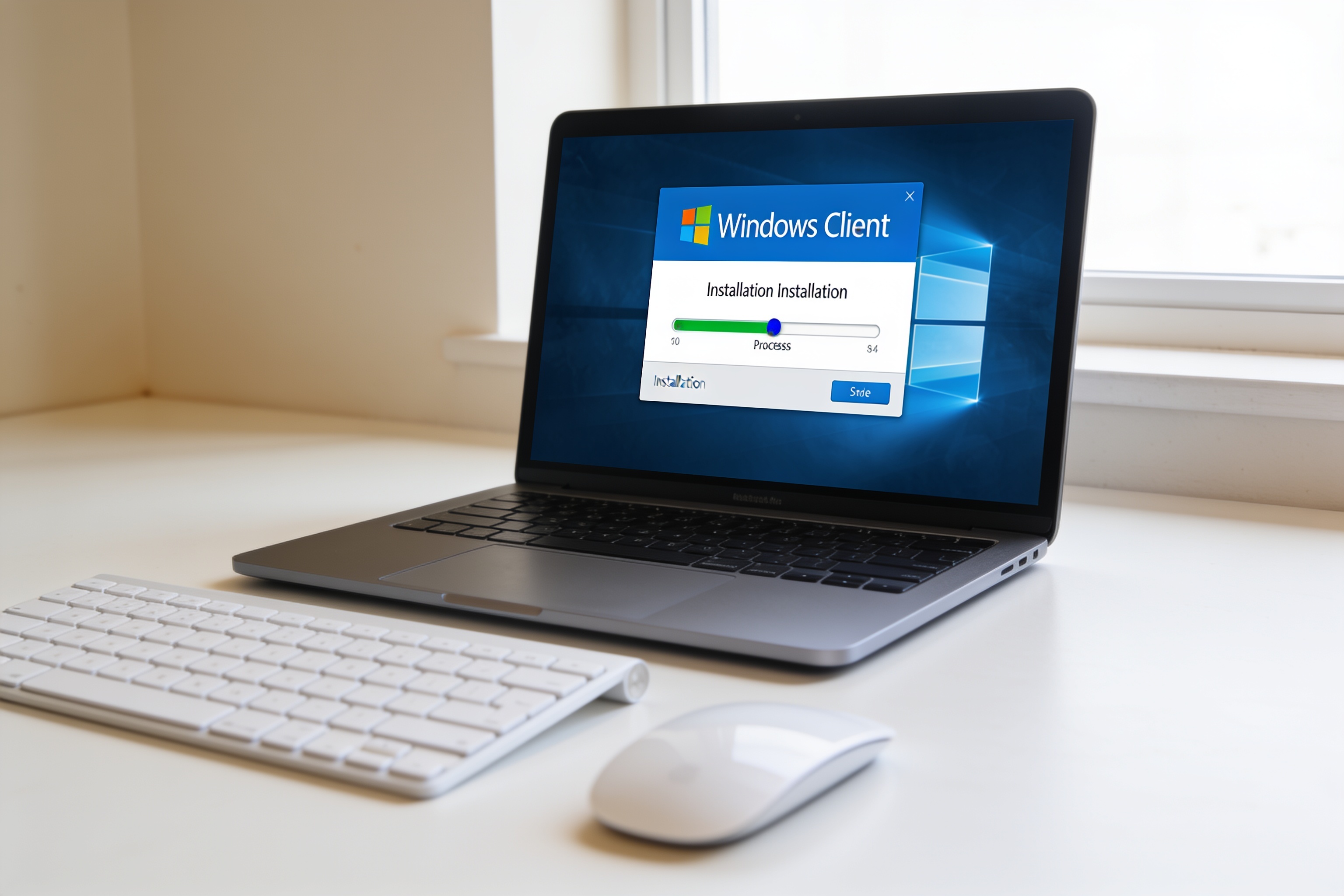 Windows客户端安装向导界面